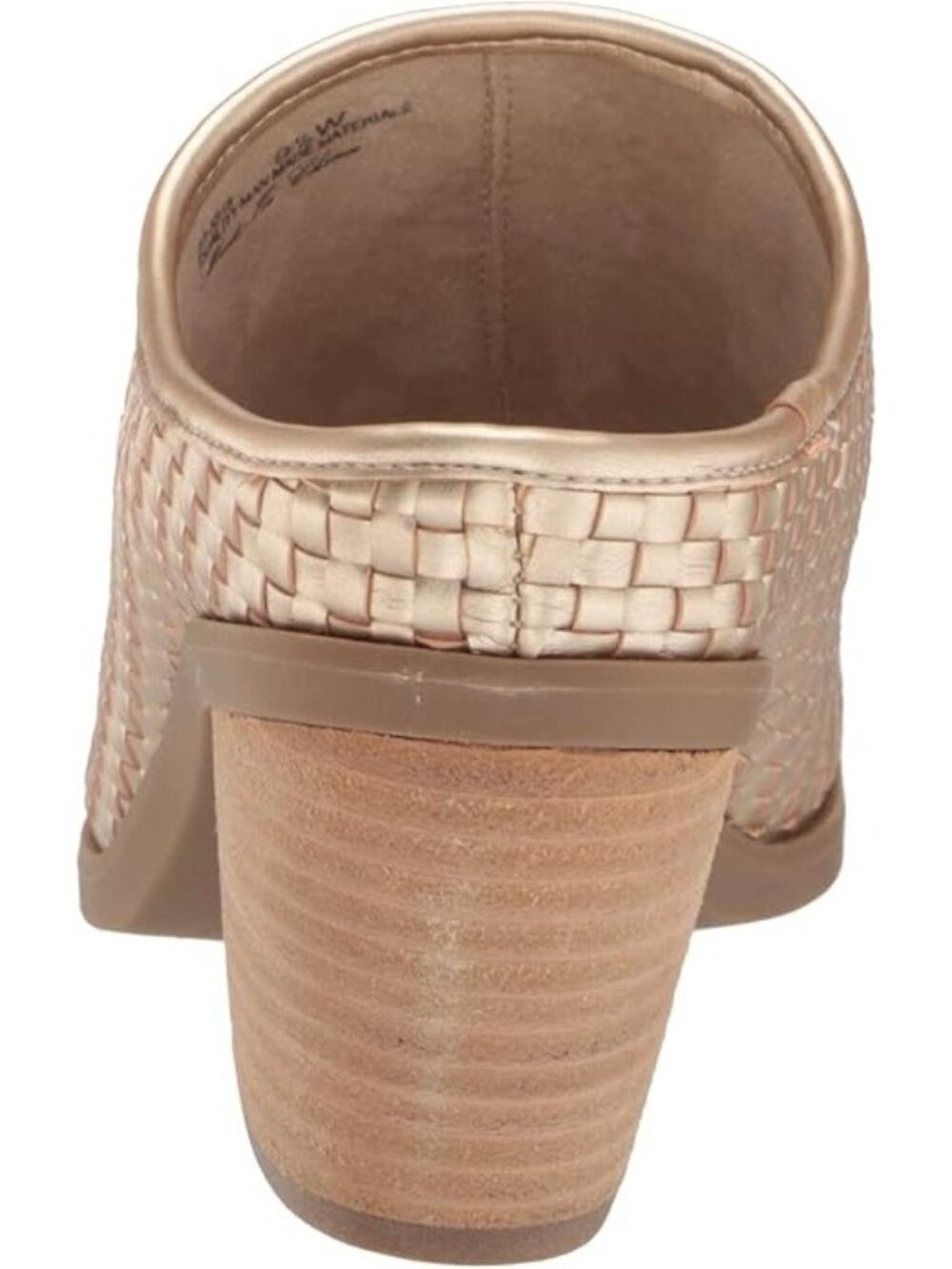 Bella Vita Alivia Women's Sandals 8M Champagne Mule 2" Block Heel NEW - Picture 5 of 8